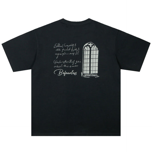 Camiseta Estampada a Mano para Hombre - Diseño Exclusivo - Image 2