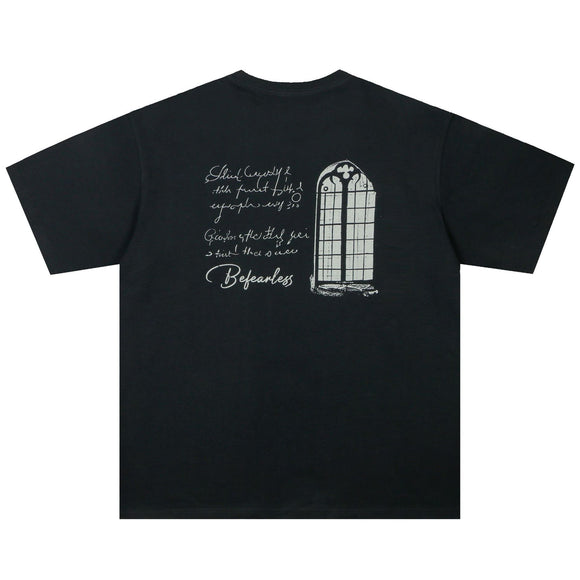 Camiseta Estampada a Mano para Hombre - Diseño Exclusivo