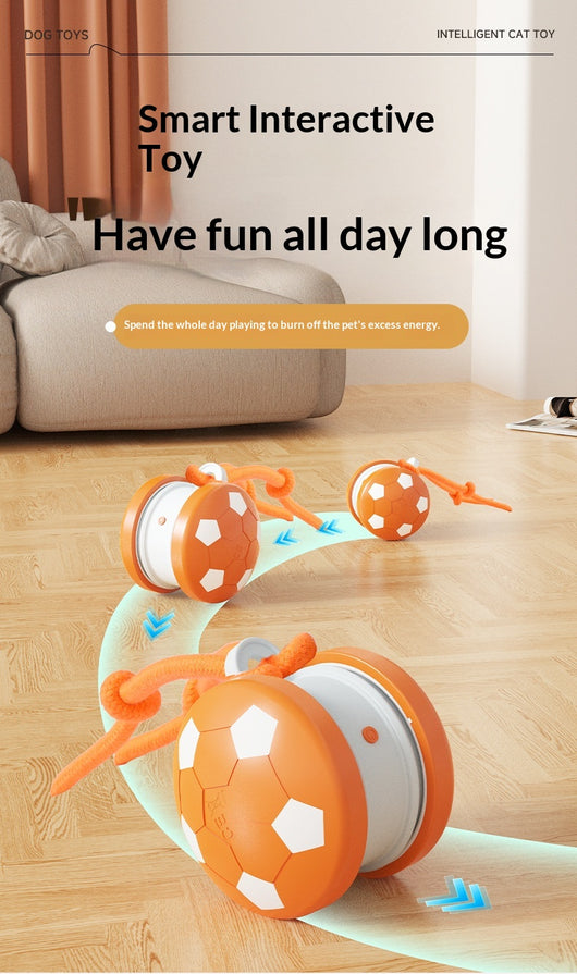 Juguete Interactivo Eléctrico para Gatos y Perros - Bola Autojugable - Image 7