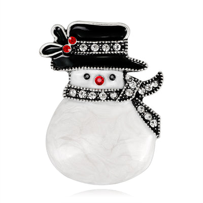 Broche Navideño Muñeco de Nieve Cartoon - Image 3