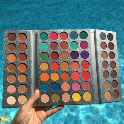 Paleta de Sombras 63 Colores con Brillo y Acabado Mate - Image 8