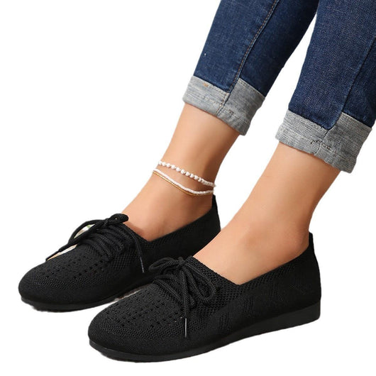 Zapatos Planos Cómodos con Malla Transpirable para Mujer - Image 9