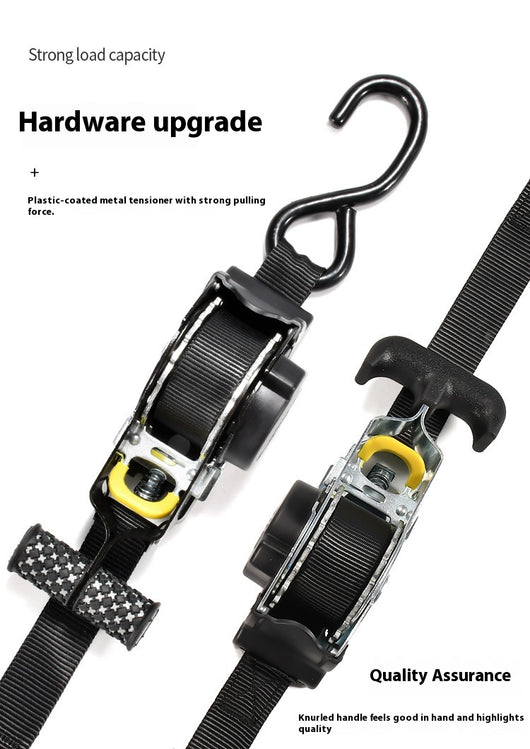 Correa Automática Reutilizable para Sujeción de Equipaje en Auto y Moto - Image 12