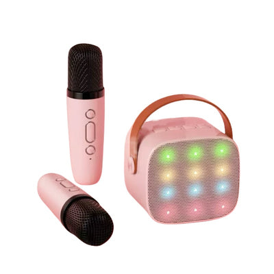 Parlante Bluetooth Mini con Luces LED y Micrófono Inalámbrico para Niños - Image 5