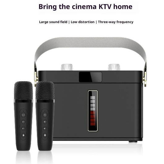 Parlante Bluetooth Karaoke Profesional con Doble Micrófono para Eventos - Image 3