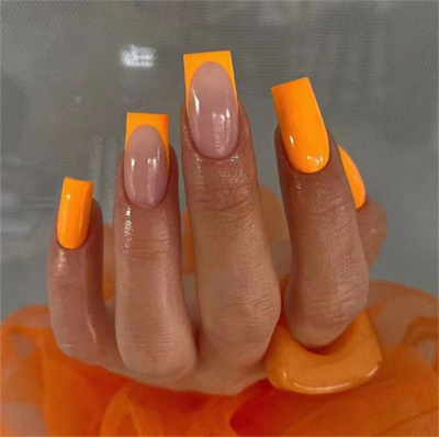 Parches de Manicura Transparentes de Larga Duración para Mujer - Image 17