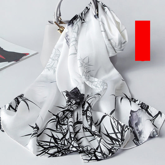 Pañuelo de Seda Estampado para Mujer - Image 21