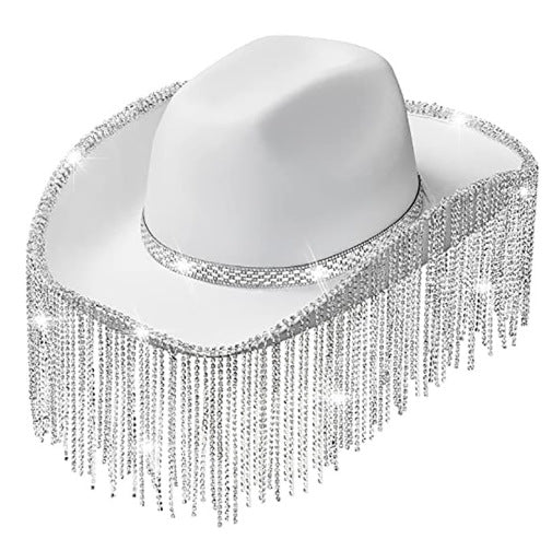 Sombrero Vaquero Denim con Cristales para Dama de Honor - Image 5