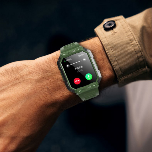 Reloj Inteligente Deportivo F307 con Monitor Cardíaco y Presión Arterial