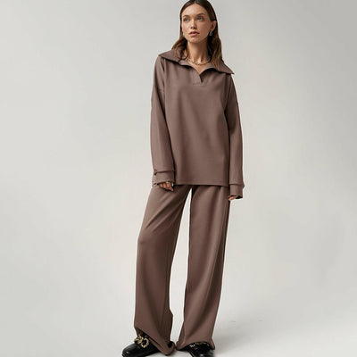 Traje Casual Francés con Cintura Alta y Pantalón - Elegancia Sofisticada - Image 21