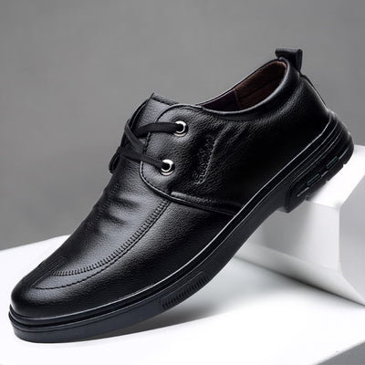 Zapatos Casuales de Cuero Estilo Británico para Hombre - Image 2