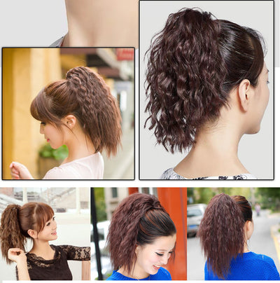 Extensiones de Cabello Rizado Invisible con Velcro - Peinado Voluminoso Tipo Maíz - Image 6