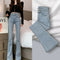 Pantalones Sueltos Acampanados para Mujer - Primavera y Otoño