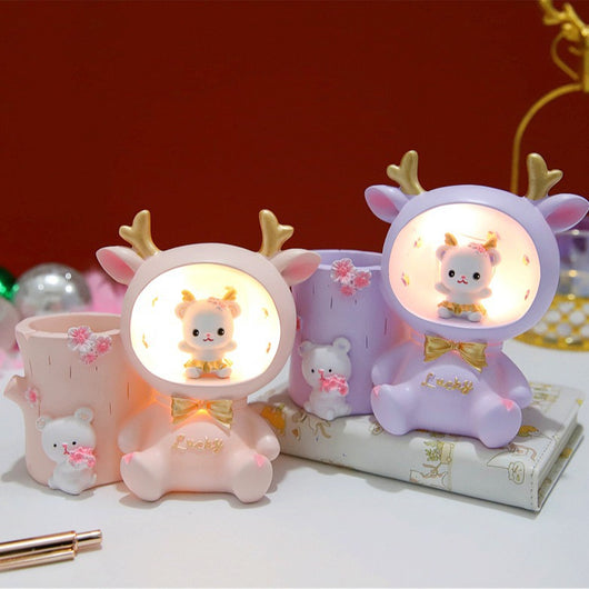 Lámpara Decorativa de Resina con Diseños de Ensueño Infantil - Image 2
