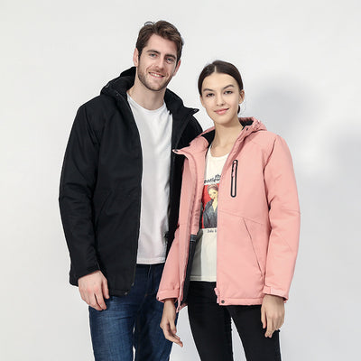 Chaqueta Calefactable USB Unisex para Invierno al Aire Libre - Image 9