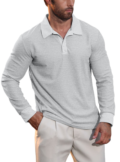 Camisa Casual Americana de Solapa para Hombre - Manga Larga - Image 5