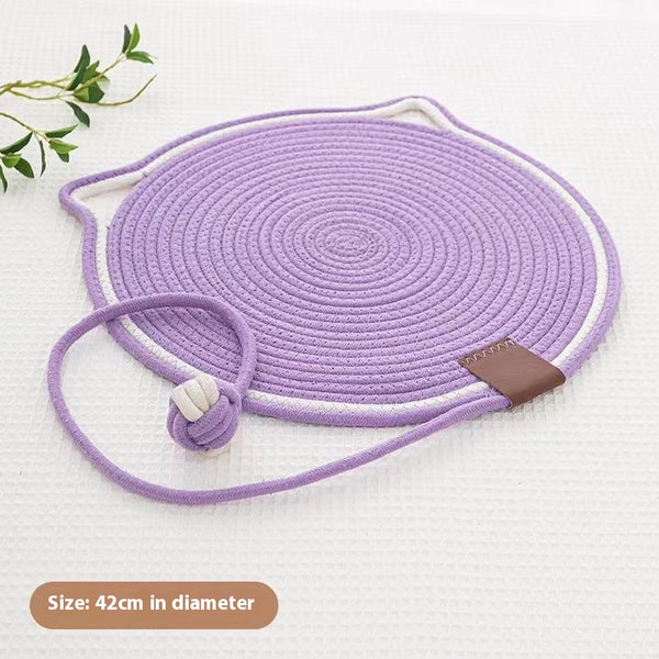 Tapete Rascador para Gatos de Cuerda Trenzada - Antiadherente y Lavable - Image 14