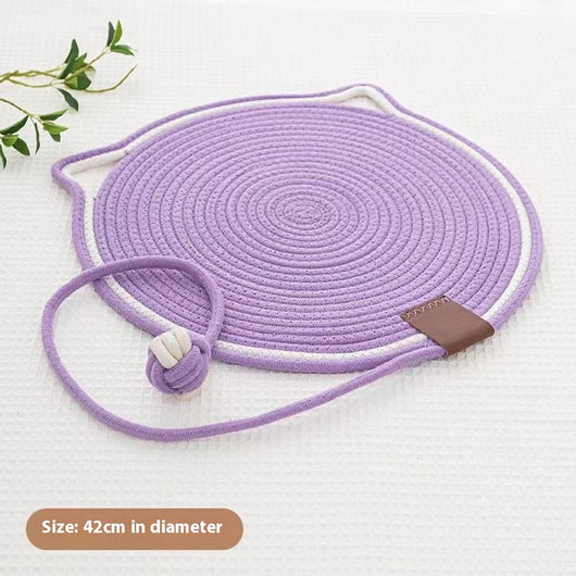 Tapete Rascador para Gatos de Cuerda Trenzada - Antiadherente y Lavable - Image 14