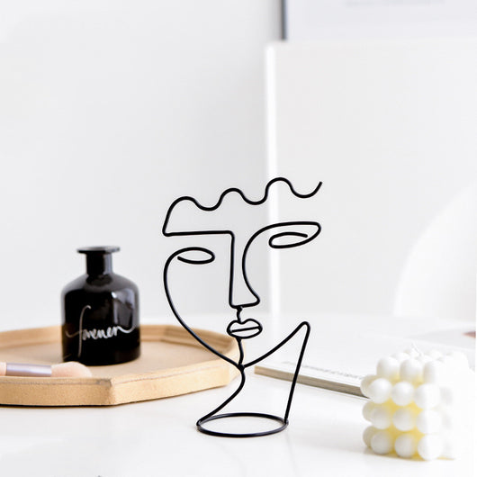 Adornos de Arte Facial en Hierro Forjado - Artesanía Vintage - Image 2