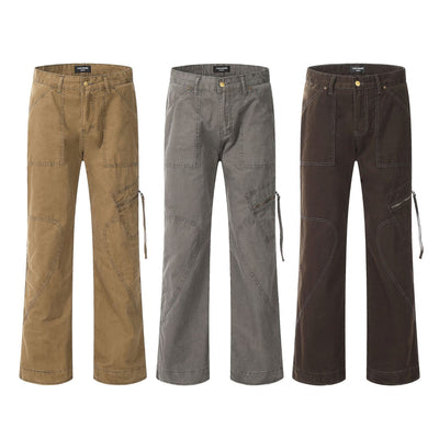 Pantalones Rectos Holgados de Cintura Alta - Estilo Casual Moderno - Image 5