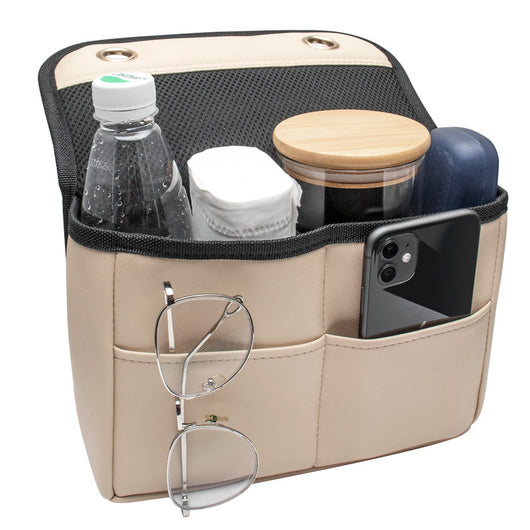 Organizador de Cuero para Asiento Trasero del Auto - Almacenamiento Multifuncional - Image 5