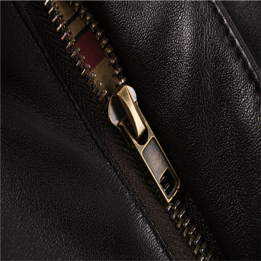 Abrigo de Piloto con Cuello de Piel - Unisex Air Force - Image 9