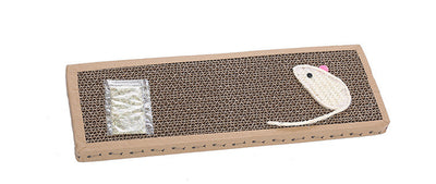 Rascador para Gatos con Tablero de Sisal y Juguete Ratón con Catnip - Image 5
