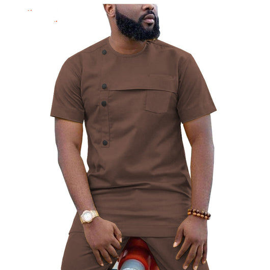Conjunto Dashiki Africano: Pantalón y Camisa para Hombre - Image 6