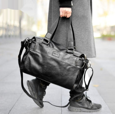 Bolso de Cuero para Hombre - Maletín Casual de Gran Capacidad para Viajes - Image 13