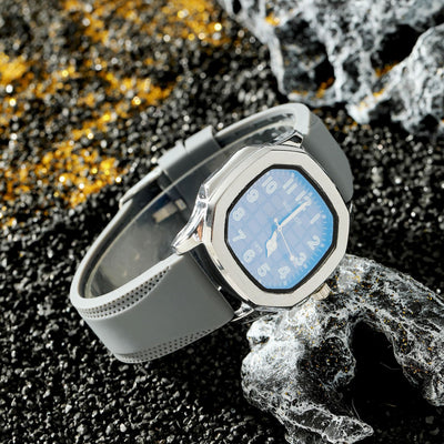 Reloj de Cuarzo Elegancia Diamantada con Corona Estrellada Lujo Accesible - Image 3