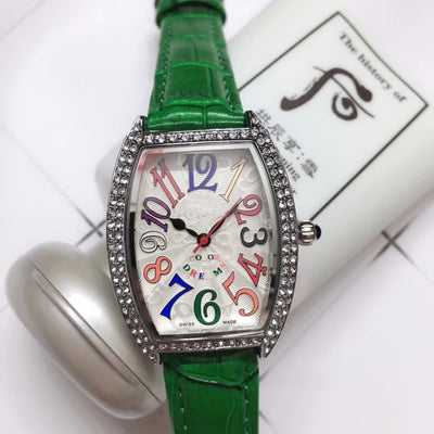 Reloj de Moda para Mujer con Bisel Cuadrado - Diseño Elegante y Moderno