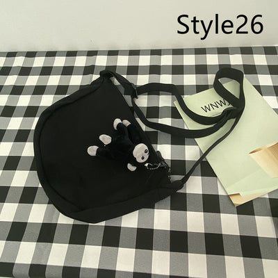 Bolsa Mensajero de Lona para Hombre - Bolso de Hombro Ligero y Versátil - Image 27