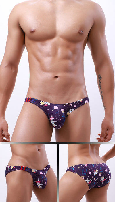 Calzón Tanga con Estampado de Cintura Baja - Image 8