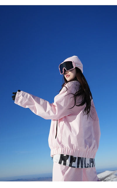 Conjunto de Abrigo Impermeable para Pareja - Chaqueta y Pantalón Térmico para Deportes de Invierno - Image 19