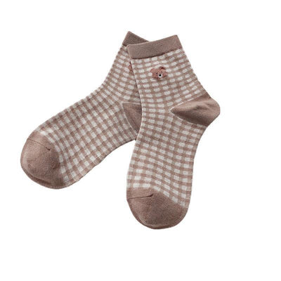 Calcetines Lindos con Oso Cartoon para Mujer - Image 10