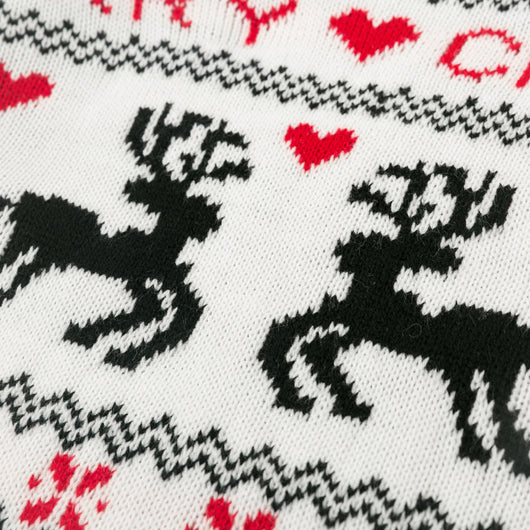 Suéter Navideño con Estampado de Corazón y Alce - Pullover de Punto para Mujer - Image 22