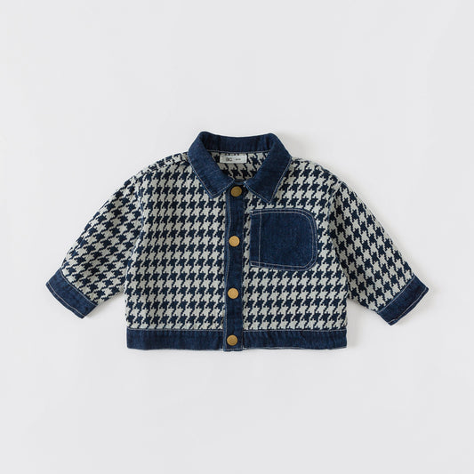 Abrigo Vaquero Infantil de Invierno con Estilo Personalizado