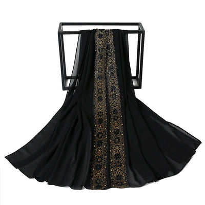 Pañuelo de Encaje con Perlas para Mujer - Elegancia y Estilo - Image 58