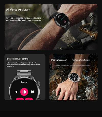 Reloj Inteligente NFC Resistente al Agua con Pulsera de Pago - Image 8