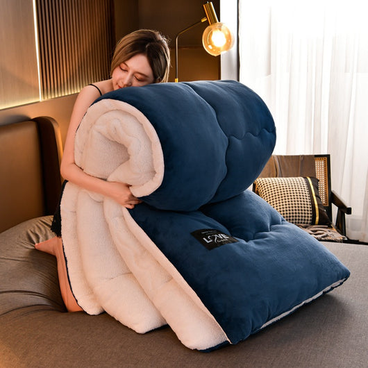 Edredón Térmico Reversible de Terciopelo Suave - Abrigo Invierno Premium - Image 8