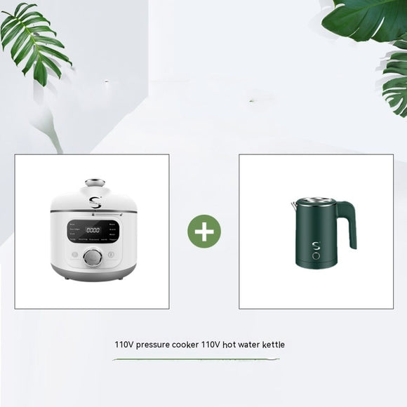 Olla a Presión Eléctrica 110V Compacta para el Hogar