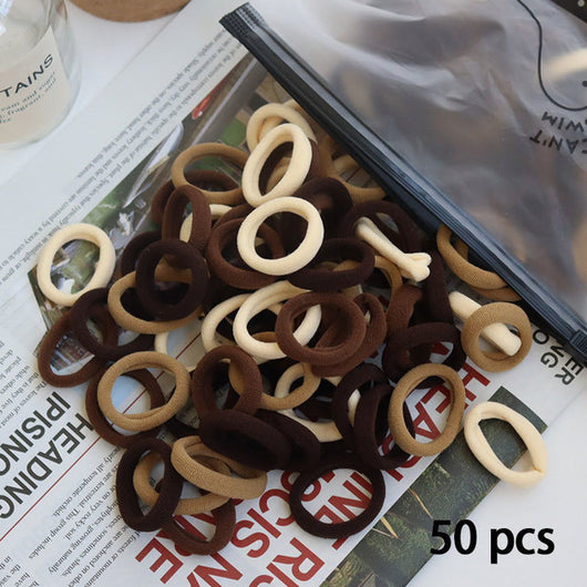 Set de 50 Bandas Elásticas Coloridas para el Cabello - Accesorios Infantiles - Image 57