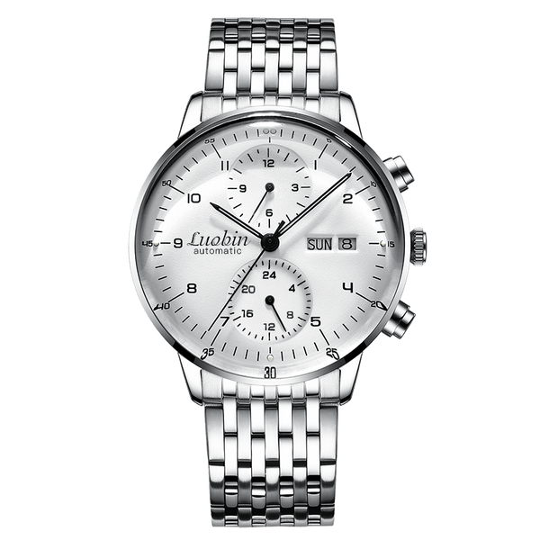 Reloj Mecánico Automático Multifuncional Empresarial Luminoso Resistente al Agua - Image 3