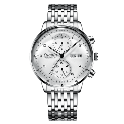 Reloj Mecánico Automático Multifuncional Empresarial Luminoso Resistente al Agua - Image 3