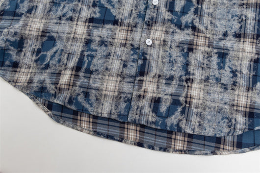 Camisa Tie-dye Personalizada de Manga Larga para Hombre - Image 16
