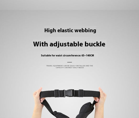 Bolsa de Cintura Invisible Fitness Ultraligera para Mujer - Image 7