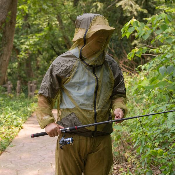 Conjunto Protector Anti-mosquitos para Hombre - Pesca y Montaña