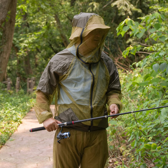 Conjunto Protector Anti-mosquitos para Hombre - Pesca y Montaña