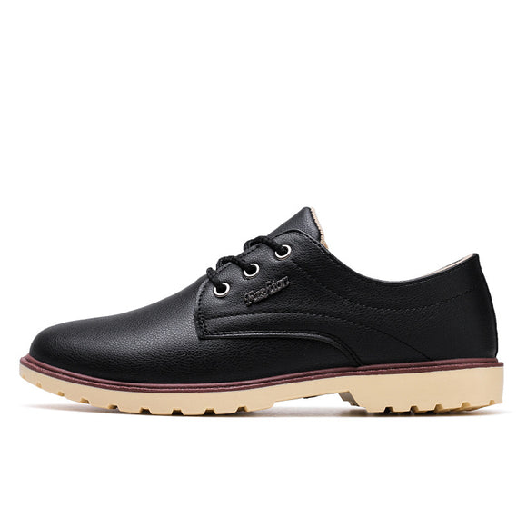 Zapatos Impermeables de Hombre con Cordones - Versátiles y Resistentes