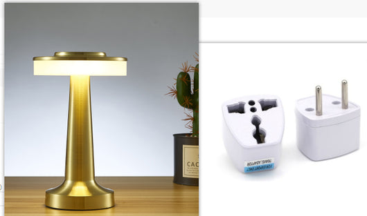 Lámpara de Mesa Multifunción con Cargador para Hotel y Comedor - Image 10
